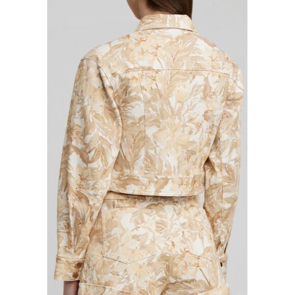 SIGNIFICANT OTHER JENNY JEAN Jacket Womens BISCUIT TAPESTRY MRP $269 NWT Size 2 - Picture 2 of 10